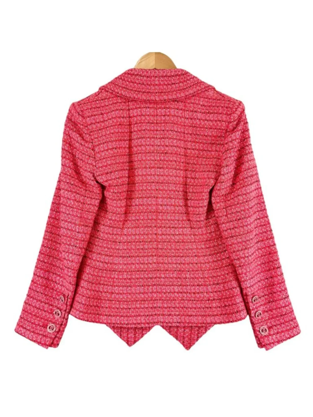 Chanel AW Jacket Cotton Red 34